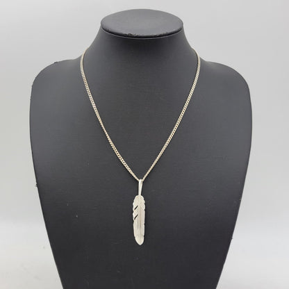 【中古品】【メンズ/レディース】 THE BINGO BROTHERS ビンゴブラザーズ 925 FEATHER TOP フェザー トップ アクセサリー 191-260916-ya-15-izu カラー：シルバー 万代Net店