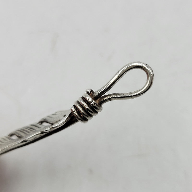 【中古品】【メンズ/レディース】 THE BINGO BROTHERS ビンゴブラザーズ 925 FEATHER TOP フェザー トップ アクセサリー 191-260916-ya-16-izu カラー：シルバー 万代Net店