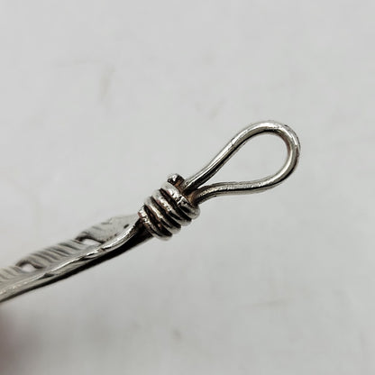 【中古品】【メンズ/レディース】 THE BINGO BROTHERS ビンゴブラザーズ 925 FEATHER TOP フェザー トップ アクセサリー 191-260916-ya-16-izu カラー：シルバー 万代Net店