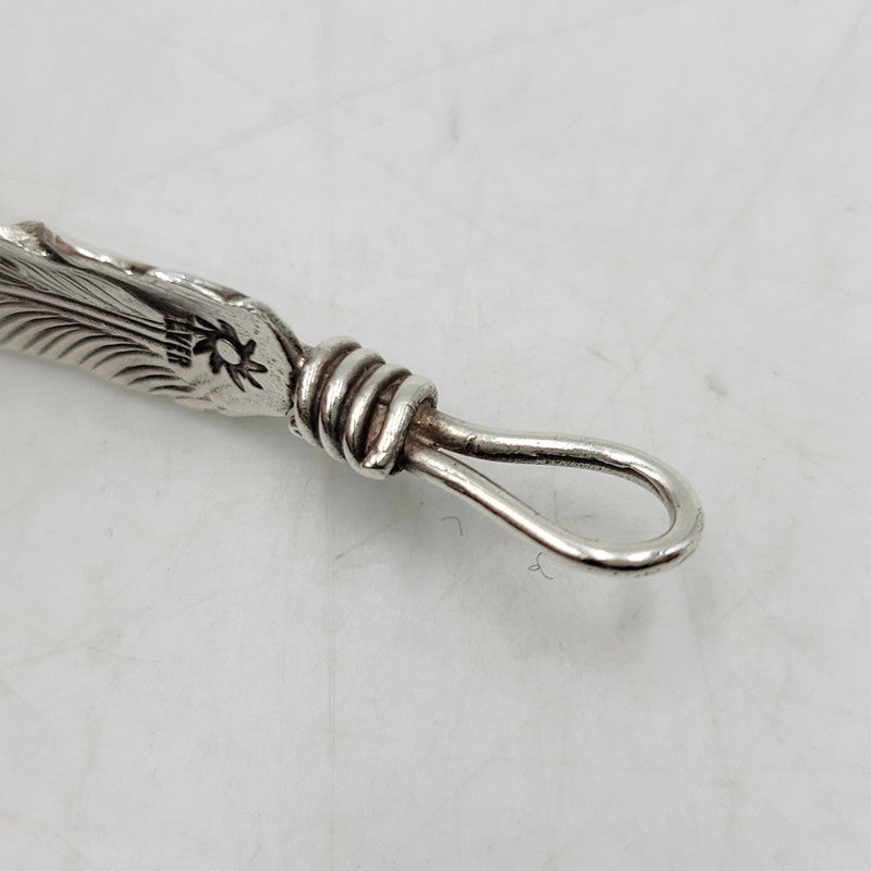 【中古品】【メンズ/レディース】 THE BINGO BROTHERS ビンゴブラザーズ 925 FEATHER TOP フェザー トップ アクセサリー 191-260916-ya-16-izu カラー：シルバー 万代Net店