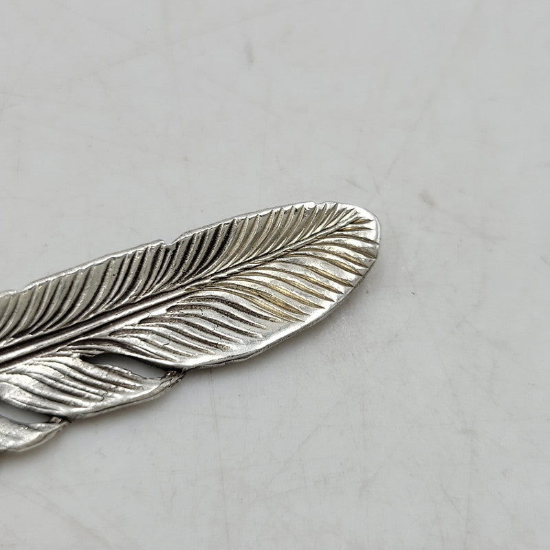 【中古品】【メンズ/レディース】 THE BINGO BROTHERS ビンゴブラザーズ 925 FEATHER TOP フェザー トップ アクセサリー 191-260916-ya-16-izu カラー：シルバー 万代Net店