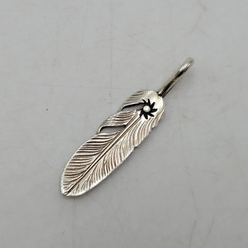 【中古品】【メンズ/レディース】 THE BINGO BROTHERS ビンゴブラザーズ FEATHER TOP フェザートップ アクセサリー 191-260920-as-10-izu カラー：シルバー 万代Net店
