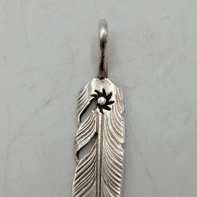 【中古品】【メンズ/レディース】 THE BINGO BROTHERS ビンゴブラザーズ FEATHER TOP フェザートップ アクセサリー 191-260920-as-10-izu カラー：シルバー 万代Net店