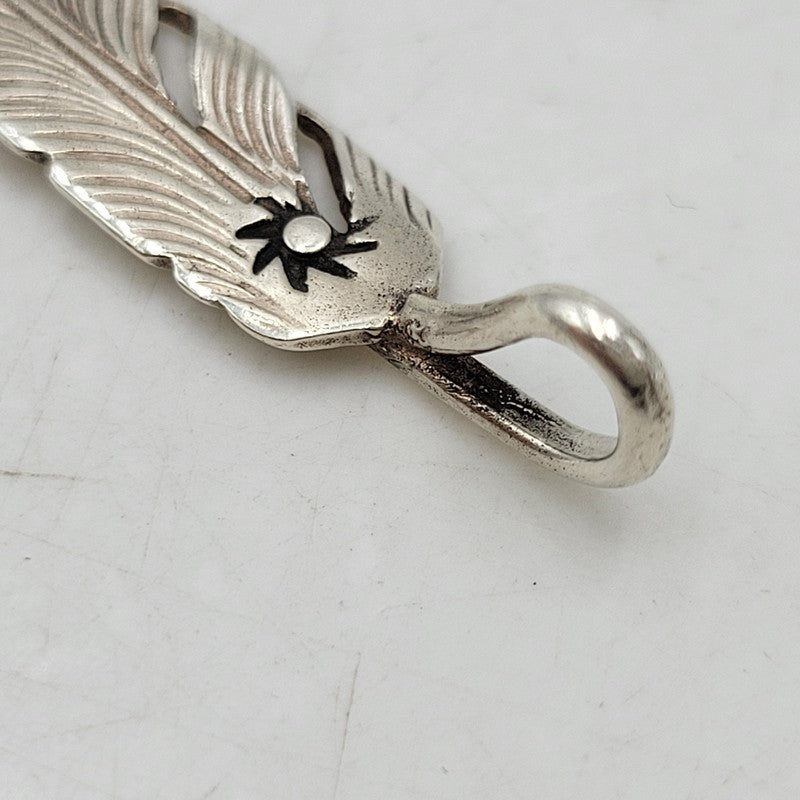 【中古品】【メンズ/レディース】 THE BINGO BROTHERS ビンゴブラザーズ FEATHER TOP フェザートップ アクセサリー 191-260920-as-10-izu カラー：シルバー 万代Net店