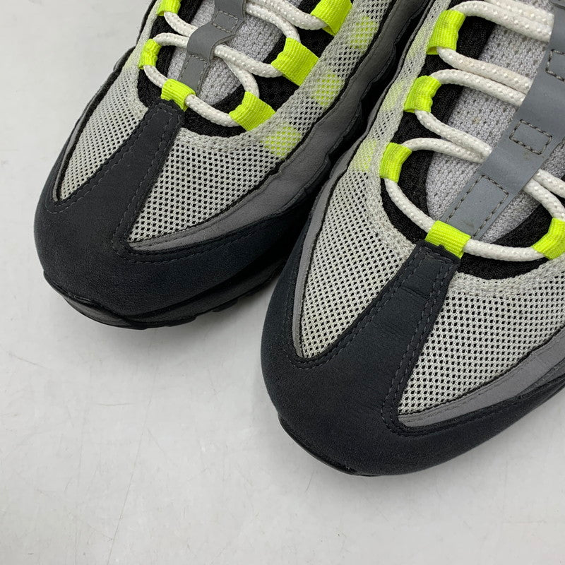 【中古品】【メンズ】 NIKE ナイキ CT1689-001 AIR MAX 95 OG エア マックス オリジナル スニーカー シューズ 靴 160-260915-cs-14-izu サイズ：27.5cm カラー：BLACK/NEON YELLOW-LT GRAPHITE 万代Net店