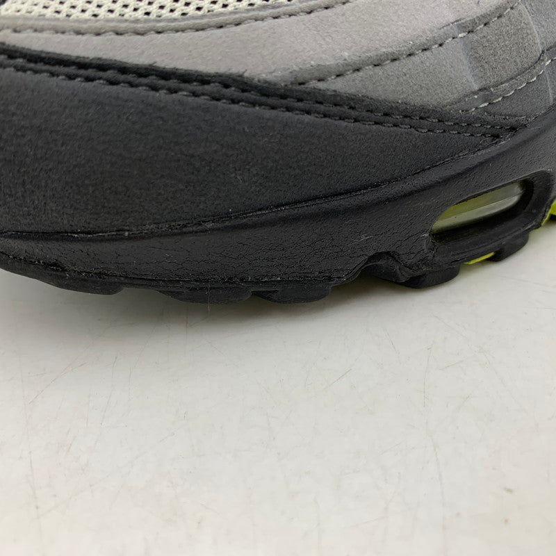 【中古品】【メンズ】 NIKE ナイキ CT1689-001 AIR MAX 95 OG エア マックス オリジナル スニーカー シューズ 靴 160-260915-cs-14-izu サイズ：27.5cm カラー：BLACK/NEON YELLOW-LT GRAPHITE 万代Net店