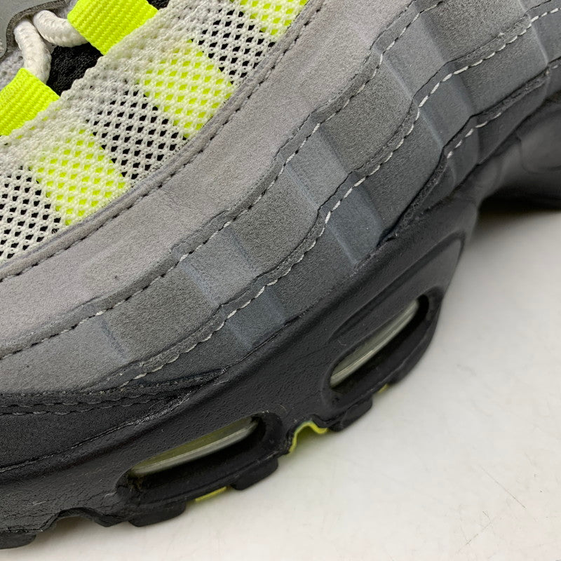 【中古品】【メンズ】 NIKE ナイキ CT1689-001 AIR MAX 95 OG エア マックス オリジナル スニーカー シューズ 靴 160-260915-cs-14-izu サイズ：27.5cm カラー：BLACK/NEON YELLOW-LT GRAPHITE 万代Net店