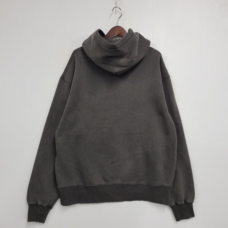 【中古品】【メンズ】 HAIGHT ヘイト HA-25FW-025 PIGMENT DYED PLAIN HOODIE ピグメント ダイド プレーン フーディー トップス 長袖 142-260916-ya-03-izu サイズ：L カラー：チャコール 万代Net店