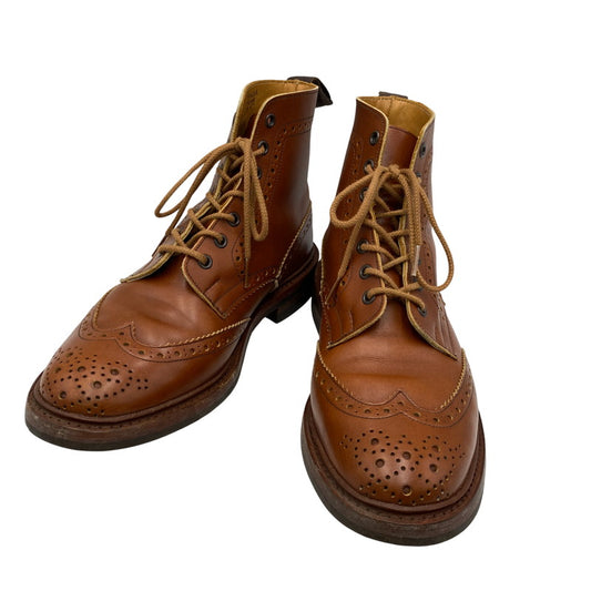 【中古品】【メンズ】 TRICKER’S トリッカーズ M2508 MALTON COUNTRY BOOTS モールトン カントリーブーツ シューズ 靴 164-260916-ay-03-izu サイズ：9.5 カラー：ブラウン 万代Net店