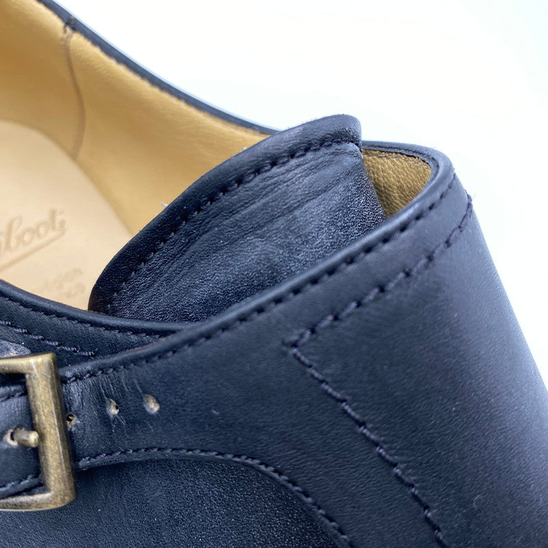 【中古品】【メンズ】 Paraboot パラブーツ 981412 WILLIAM DOUBLE MONK STRAP SHOES ウィリアム ダブルモンクストラップ シューズ 靴 164-260916-ay-05-izu サイズ：8.5 カラー：ブラック 万代Net店