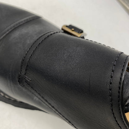 【中古品】【メンズ】 Paraboot パラブーツ 981412 WILLIAM DOUBLE MONK STRAP SHOES ウィリアム ダブルモンクストラップ シューズ 靴 164-260916-ay-05-izu サイズ：8.5 カラー：ブラック 万代Net店