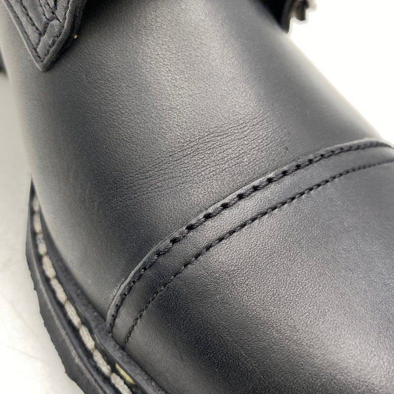 【中古品】【メンズ】 Paraboot パラブーツ 981412 WILLIAM DOUBLE MONK STRAP SHOES ウィリアム ダブルモンクストラップ シューズ 靴 164-260916-ay-05-izu サイズ：8.5 カラー：ブラック 万代Net店