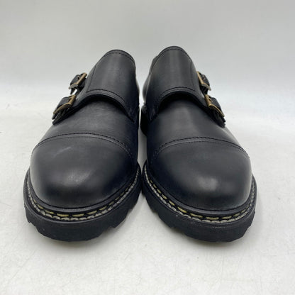 【中古品】【メンズ】 Paraboot パラブーツ 981412 WILLIAM DOUBLE MONK STRAP SHOES ウィリアム ダブルモンクストラップ シューズ 靴 164-260916-ay-05-izu サイズ：8.5 カラー：ブラック 万代Net店