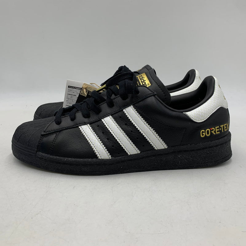 【中古品】【メンズ】 ADIDAS アディダス ID3265 SUPERSTAR 82 GORE-TEX スーパースター ゴアテックス スニーカー シューズ 靴 161-260915-cs-17-izu サイズ：28cm カラー：CBLACK/FTWWHT/GOLDMT 万代Net店