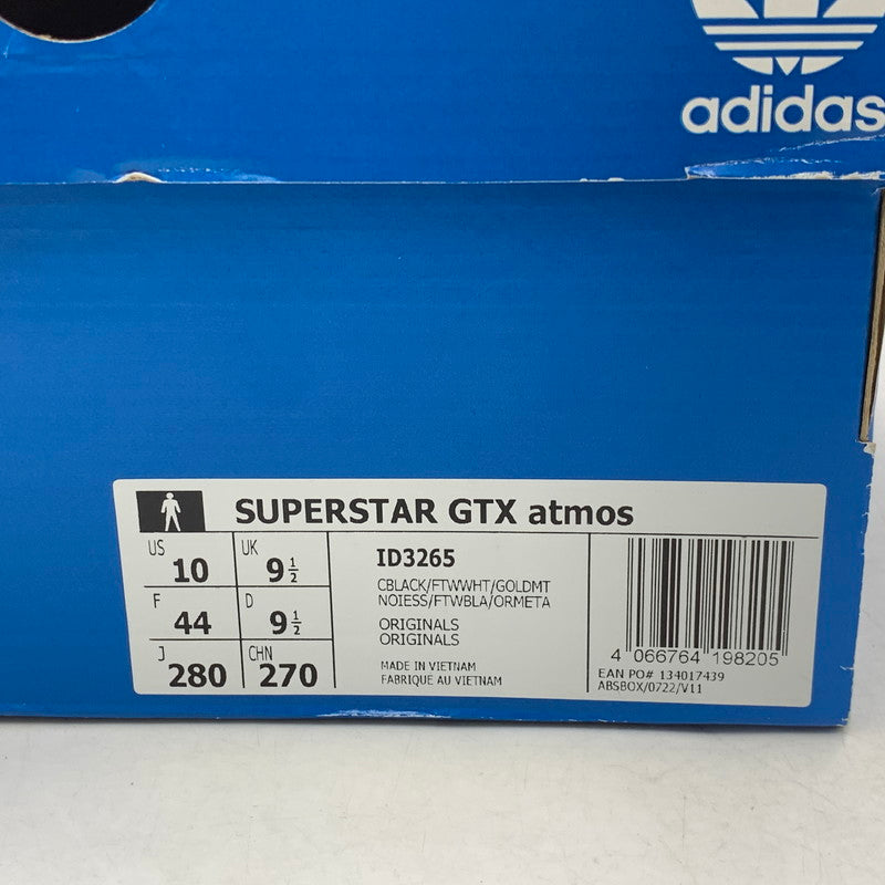 【中古品】【メンズ】 ADIDAS アディダス ID3265 SUPERSTAR 82 GORE-TEX スーパースター ゴアテックス スニーカー シューズ 靴 161-260915-cs-17-izu サイズ：28cm カラー：CBLACK/FTWWHT/GOLDMT 万代Net店