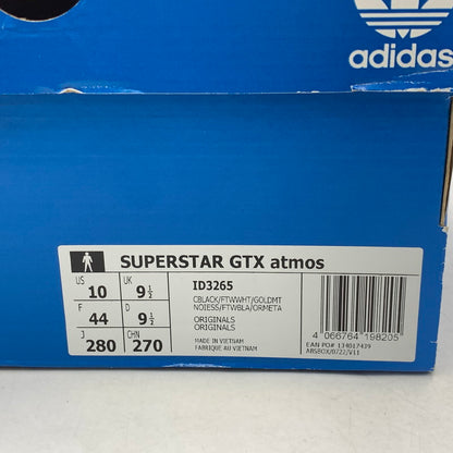 【中古品】【メンズ】 ADIDAS アディダス ID3265 SUPERSTAR 82 GORE-TEX スーパースター ゴアテックス スニーカー シューズ 靴 161-260915-cs-17-izu サイズ：28cm カラー：CBLACK/FTWWHT/GOLDMT 万代Net店