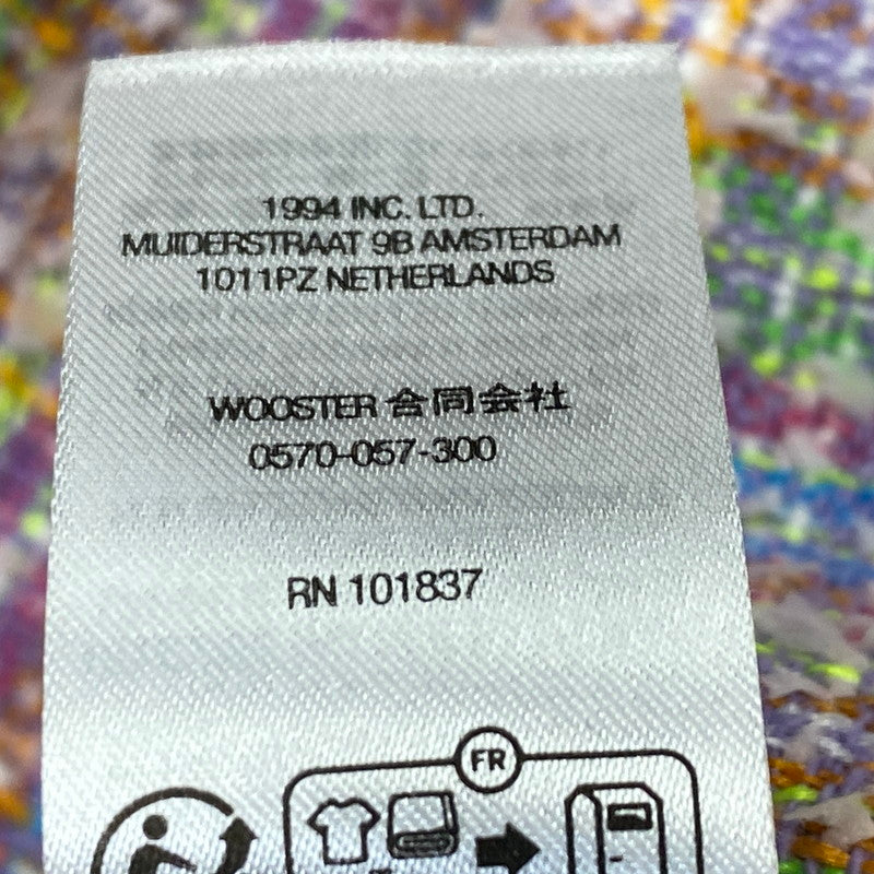 【中古品】【メンズ】 SUPREME シュプリーム BOUCLE ZIPUP SHIRT ブークレ ジップアップ シャツ トップス 長袖 149-260915-ya-07-izu サイズ：M カラー：マルチ 万代Net店
