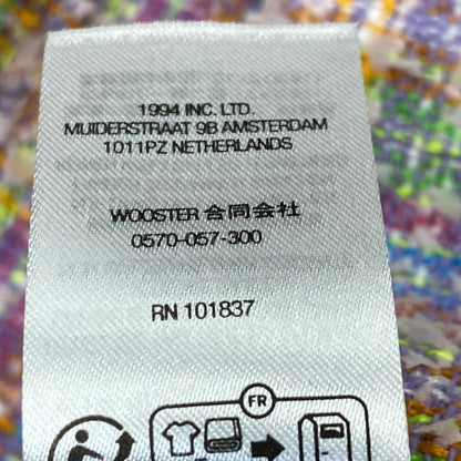 【中古品】【メンズ】 SUPREME シュプリーム BOUCLE ZIPUP SHIRT ブークレ ジップアップ シャツ トップス 長袖 149-260915-ya-07-izu サイズ：M カラー：マルチ 万代Net店