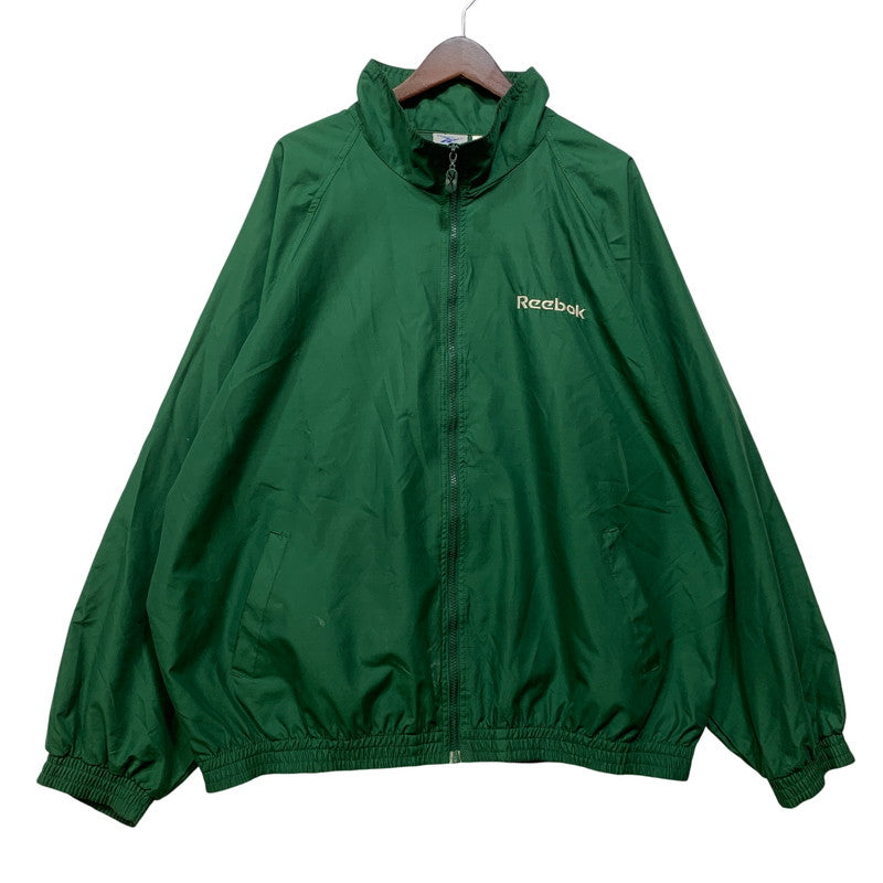 【中古品】【メンズ】 REEBOK リーボック 台湾製 NYLON JACKET ナイロン ジャケット アウター 146-260922-ya-10-izu サイズ：XL カラー：グリーン 万代Net店