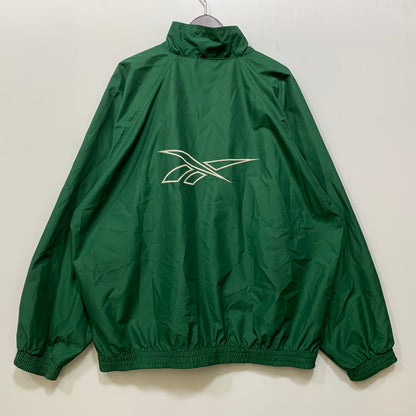 【中古品】【メンズ】 REEBOK リーボック 台湾製 NYLON JACKET ナイロン ジャケット アウター 146-260922-ya-10-izu サイズ：XL カラー：グリーン 万代Net店