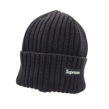 【中古品】【メンズ/レディース】 Supreme シュプリーム OVERDYED BEANIE オーバーダイ ビーニー ニット帽 帽子 185-260920-as-19-izu サイズ：F カラー：ブラック 万代Net店