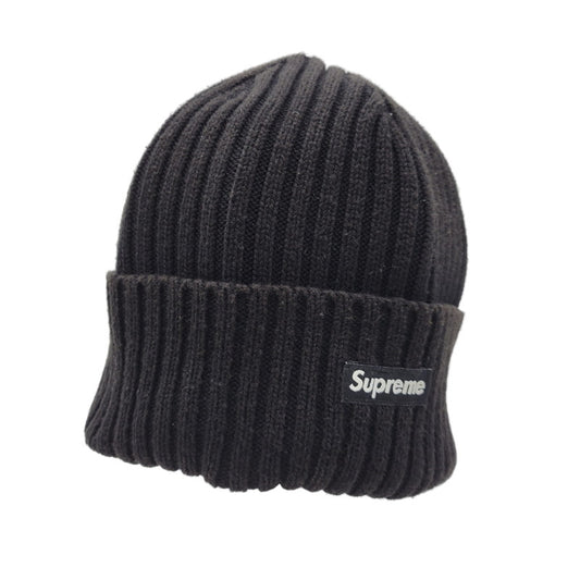 【中古品】【メンズ/レディース】 Supreme シュプリーム OVERDYED BEANIE オーバーダイ ビーニー ニット帽 帽子 185-260920-as-19-izu サイズ：F カラー：ブラック 万代Net店