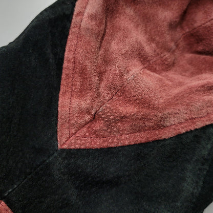 【中古品】【メンズ】 NFL エヌエフエル SAN FRANCISCO サンフランシスコ 49ERS SUEDE LEATHER STADIUM JACKET スエード レザー スタジアム ジャケット アウター 146-260916-ya-09-izu サイズ：XL カラー：ブラック×レッド系 万代Net店