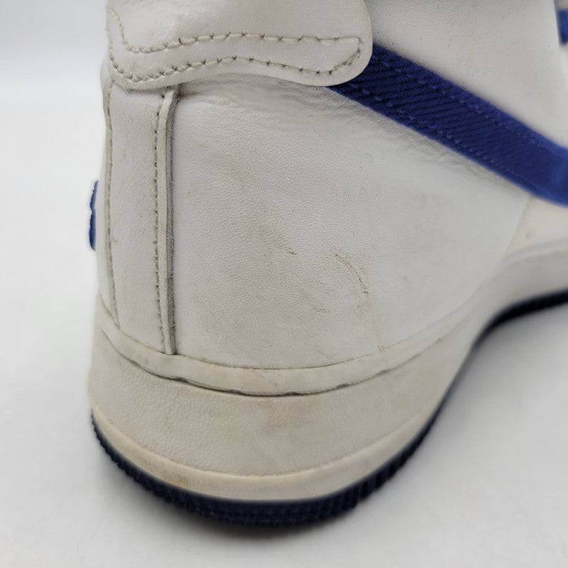 【中古品】【メンズ】 NIKE ナイキ AIR FORCE 1 HIGH '07 LV8 EMB DC8168-100 エアフォース 1 ハイ '07 LV8 EMB スニーカー 靴 160-260921-as-22-izu サイズ：27.5cm カラー：WHITE/RUSH BLUE-RUSH BLUE-WHITE 万代Net店