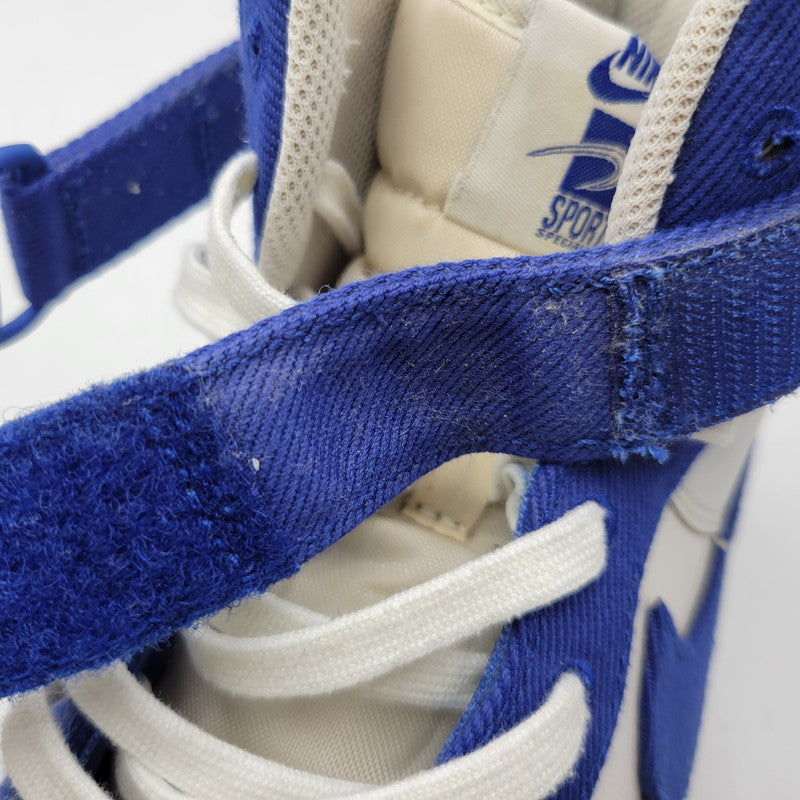 【中古品】【メンズ】 NIKE ナイキ AIR FORCE 1 HIGH '07 LV8 EMB DC8168-100 エアフォース 1 ハイ '07 LV8 EMB スニーカー 靴 160-260921-as-22-izu サイズ：27.5cm カラー：WHITE/RUSH BLUE-RUSH BLUE-WHITE 万代Net店