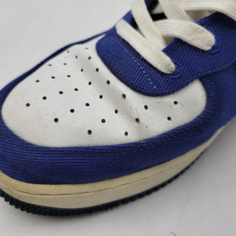【中古品】【メンズ】 NIKE ナイキ AIR FORCE 1 HIGH '07 LV8 EMB DC8168-100 エアフォース 1 ハイ '07 LV8 EMB スニーカー 靴 160-260921-as-22-izu サイズ：27.5cm カラー：WHITE/RUSH BLUE-RUSH BLUE-WHITE 万代Net店