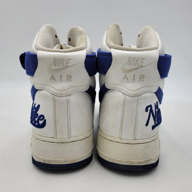 【中古品】【メンズ】 NIKE ナイキ AIR FORCE 1 HIGH '07 LV8 EMB DC8168-100 エアフォース 1 ハイ '07 LV8 EMB スニーカー 靴 160-260921-as-22-izu サイズ：27.5cm カラー：WHITE/RUSH BLUE-RUSH BLUE-WHITE 万代Net店