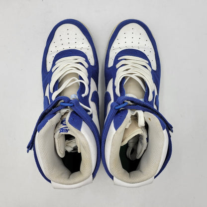 【中古品】【メンズ】 NIKE ナイキ AIR FORCE 1 HIGH '07 LV8 EMB DC8168-100 エアフォース 1 ハイ '07 LV8 EMB スニーカー 靴 160-260921-as-22-izu サイズ：27.5cm カラー：WHITE/RUSH BLUE-RUSH BLUE-WHITE 万代Net店