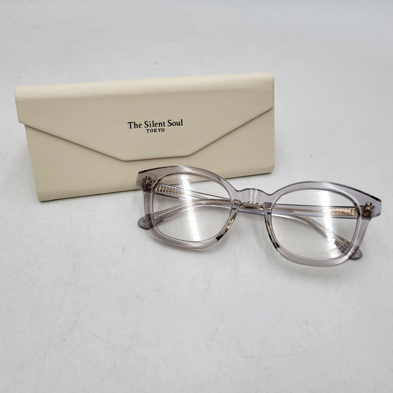 【中古品】【メンズ/レディース】 THE SILENT SOUL TOKYO ザ・サイレント・ソウル・トーキョー SUNGLASSES サングラス 203-260916-ya-18-izu サイズ：50口23-145 カラー：グレー系 万代Net店