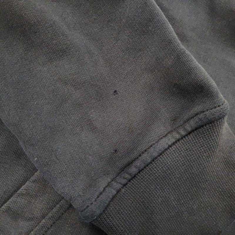 【現状渡し品】【メンズ】 STONE ISLAND ストーンアイランド 711562820 COTTON SWEAT PULLOVER HOODIE コットン スウェット プルオーバー フーディー トップス 長袖 141-260916-ya-05-izu サイズ：M カラー：ブラック 万代Net店