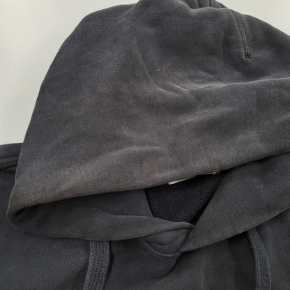 【現状渡し品】【メンズ】 STONE ISLAND ストーンアイランド 711562820 COTTON SWEAT PULLOVER HOODIE コットン スウェット プルオーバー フーディー トップス 長袖 141-260916-ya-05-izu サイズ：M カラー：ブラック 万代Net店