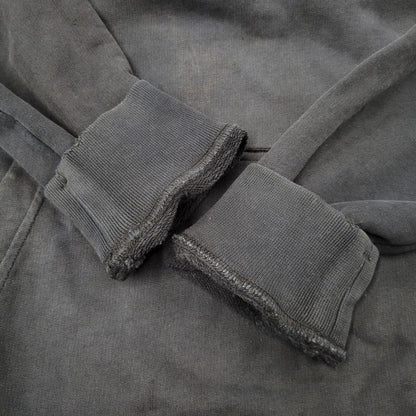 【現状渡し品】【メンズ】 STONE ISLAND ストーンアイランド 711562820 COTTON SWEAT PULLOVER HOODIE コットン スウェット プルオーバー フーディー トップス 長袖 141-260916-ya-05-izu サイズ：M カラー：ブラック 万代Net店