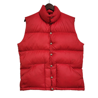 【現状渡し品】【メンズ】 THE NORTH FACE ザ・ノースフェイス 茶タグ 70S DOWN VEST ダウン ベスト アウター 144-260916-ya-06-izu サイズ：S カラー：レッド 万代Net店