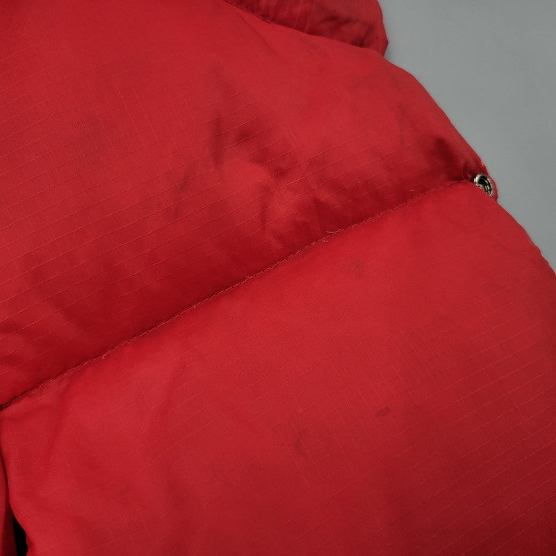 【現状渡し品】【メンズ】 THE NORTH FACE ザ・ノースフェイス 茶タグ 70S DOWN VEST ダウン ベスト アウター 144-260916-ya-06-izu サイズ：S カラー：レッド 万代Net店
