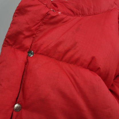 【現状渡し品】【メンズ】 THE NORTH FACE ザ・ノースフェイス 茶タグ 70S DOWN VEST ダウン ベスト アウター 144-260916-ya-06-izu サイズ：S カラー：レッド 万代Net店