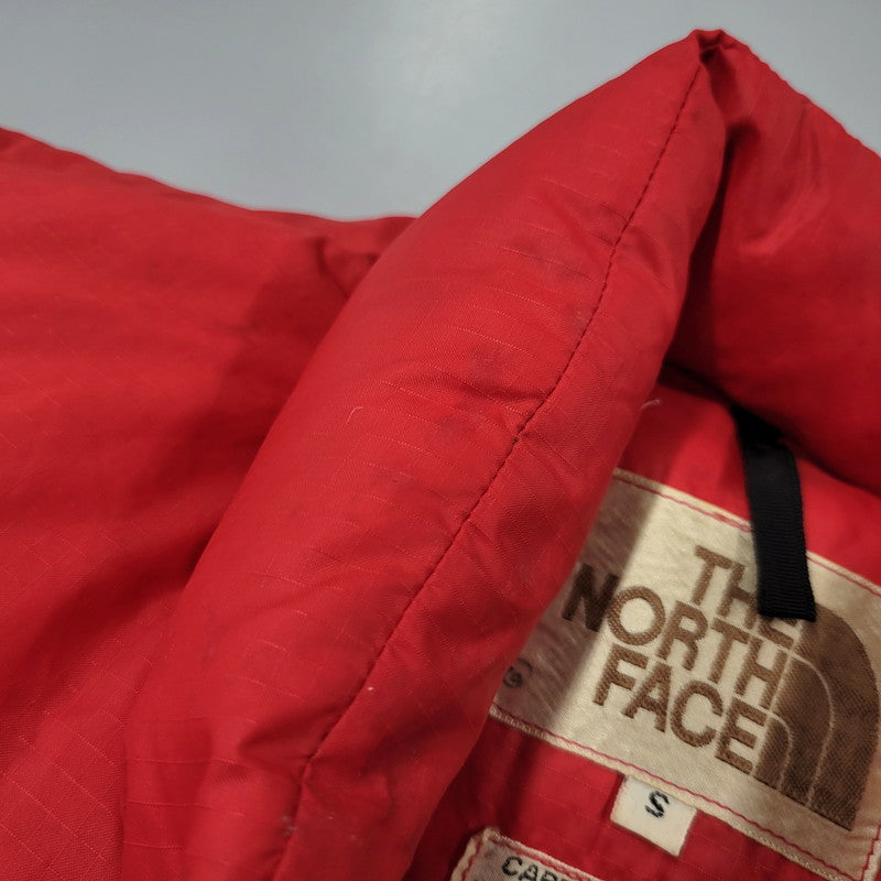 【現状渡し品】【メンズ】 THE NORTH FACE ザ・ノースフェイス 茶タグ 70S DOWN VEST ダウン ベスト アウター 144-260916-ya-06-izu サイズ：S カラー：レッド 万代Net店