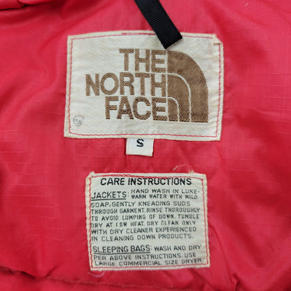 【現状渡し品】【メンズ】 THE NORTH FACE ザ・ノースフェイス 茶タグ 70S DOWN VEST ダウン ベスト アウター 144-260916-ya-06-izu サイズ：S カラー：レッド 万代Net店