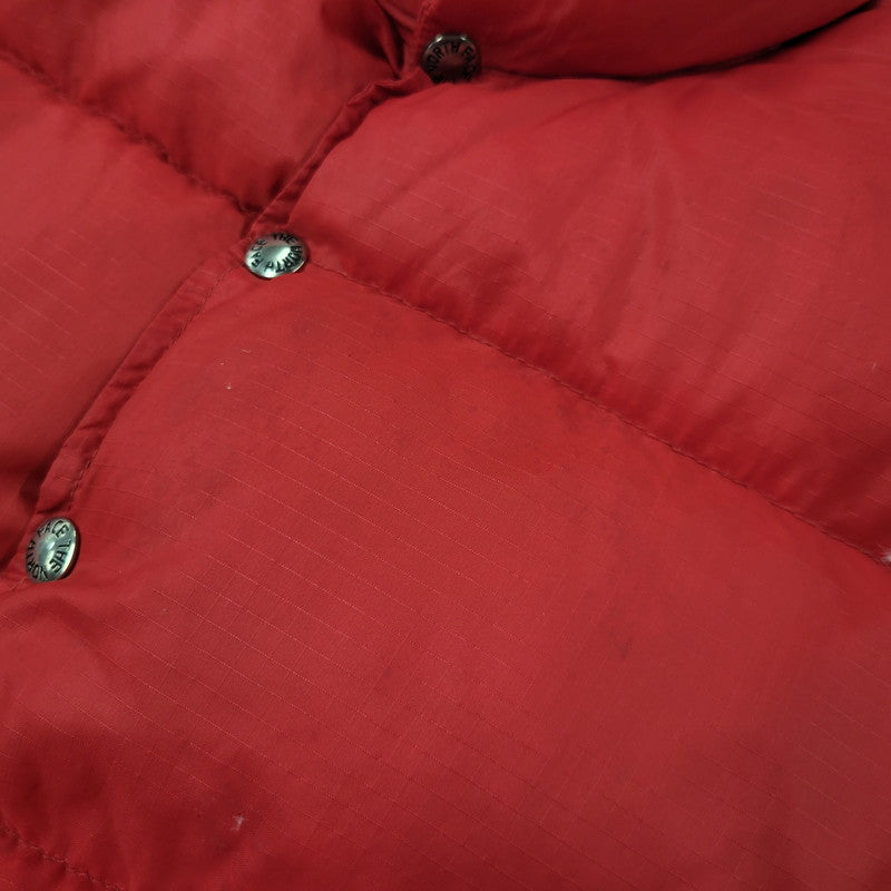 【現状渡し品】【メンズ】 THE NORTH FACE ザ・ノースフェイス 茶タグ 70S DOWN VEST ダウン ベスト アウター 144-260916-ya-06-izu サイズ：S カラー：レッド 万代Net店