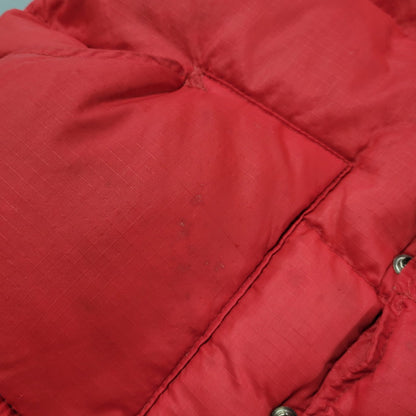 【現状渡し品】【メンズ】 THE NORTH FACE ザ・ノースフェイス 茶タグ 70S DOWN VEST ダウン ベスト アウター 144-260916-ya-06-izu サイズ：S カラー：レッド 万代Net店