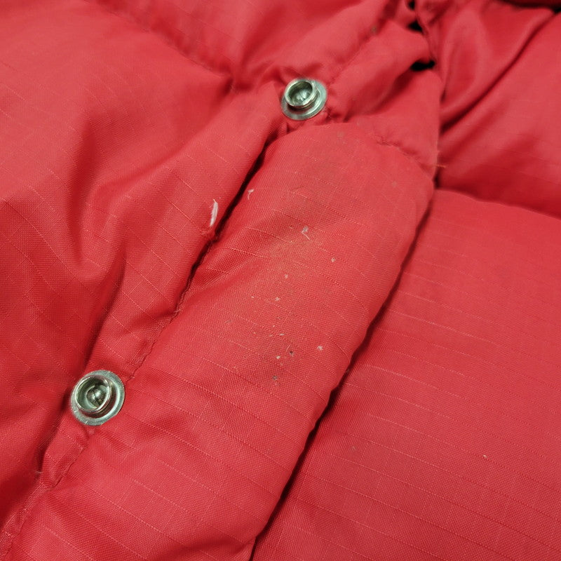 【現状渡し品】【メンズ】 THE NORTH FACE ザ・ノースフェイス 茶タグ 70S DOWN VEST ダウン ベスト アウター 144-260916-ya-06-izu サイズ：S カラー：レッド 万代Net店
