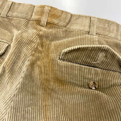 【現状渡し品】【メンズ】 L.L.BEAN エルエルビーン USA製 CORDUROY PANTS コーデュロイ パンツ ボトムス 157-260922-kh-11-izu サイズ：30 カラー：ベージュ系 万代Net店