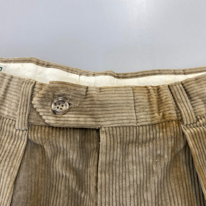 【現状渡し品】【メンズ】 L.L.BEAN エルエルビーン USA製 CORDUROY PANTS コーデュロイ パンツ ボトムス 157-260922-kh-11-izu サイズ：30 カラー：ベージュ系 万代Net店