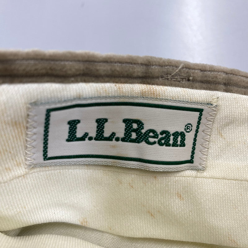 【現状渡し品】【メンズ】 L.L.BEAN エルエルビーン USA製 CORDUROY PANTS コーデュロイ パンツ ボトムス 157-260922-kh-11-izu サイズ：30 カラー：ベージュ系 万代Net店