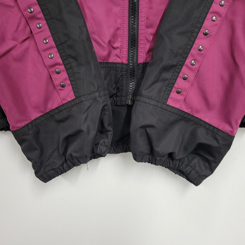【中古品】【レディース】 HYSTERIC GLAMOUR ヒステリックグラマー 2AB-4720 STUDS NYLON JACKET スタッズ ナイロン ジャケット アウター 168-260916-ya-07-izu サイズ：F カラー：パープル×ブラック 万代Net店