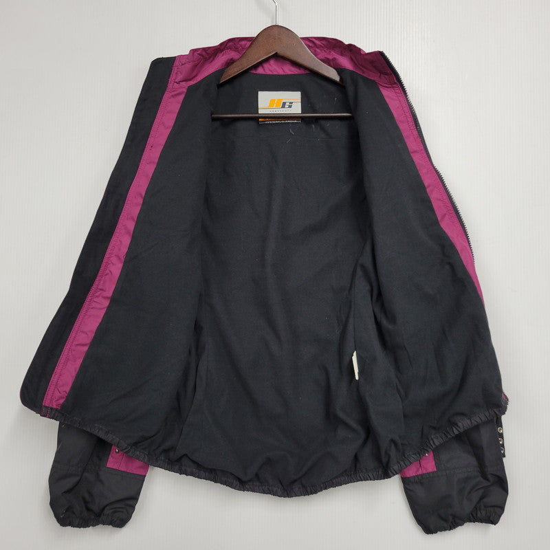 【中古品】【レディース】 HYSTERIC GLAMOUR ヒステリックグラマー 2AB-4720 STUDS NYLON JACKET スタッズ ナイロン ジャケット アウター 168-260916-ya-07-izu サイズ：F カラー：パープル×ブラック 万代Net店