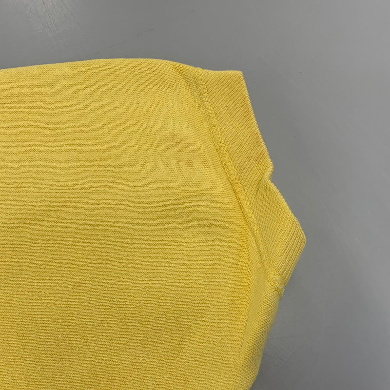 【現状渡し品】【メンズ】 AKOM アコム SPORTSWEAR RAGLAN SLEEVE SS SWEAT SHIRT スポーツウエア ラグラン スリーブ ショートスリーブ スウェット シャツ トップス 半袖 146-260915-cs-05-izu サイズ：XL カラー：イエロー 万代Net店